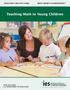 Teaching Math to Young Children