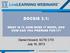 DOCSIS 3.1: WHAT IS IT, HOW DOES IT WORK, AND HOW CAN YOU PREPARE FOR IT? Daniel Howard, SCTE CTO July 16, 2013