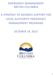 EMERGENCY MANAGEMENT BRITISH COLUMBIA A STRATEGY TO ADVANCE SUPPORT FOR LOCAL AUTHORITY EMERGENCY MANAGEMENT PROGRAMS OCTOBER 14, 2015