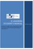 E-LEARNING STUDENT S MANUAL