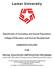 Lamar University. Department of Counseling and Special Populations College of Education and Human Development ADMISSION POLICIES FOR
