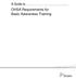 A Guide to. OHSA Requirements for Basic Awareness Training