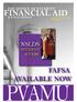 THE OFFICE OF STUDENT FINANCIAL AID & SCHOLARSHIPS QUARTERLY NEWSLETTER FEBRUARY 2013 NSLDS STUDENT ACCESS FAFSA AVAILABLE NOW PVAMU