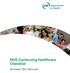 NHS Continuing Healthcare Checklist