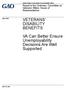 VETERANS DISABILITY BENEFITS