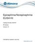 Epinephrine/Norepinephrine ELISA Kit