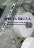 WESTA ISIC S.A. Quarterly report for the three months ended September 30, 2014