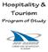 HOSPITALITY & TOURISM Endorsement: Business & Industry