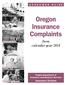 Oregon Insurance Complaints