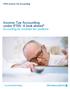 Income Tax Accounting under IFRS: A look ahead*