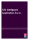 AIB Mortgages Application Form