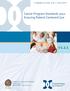 COMMISSION ON CANCER. Cancer Program Standards 2012: Ensuring Patient-Centered Care. v1.2.1