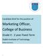 Marketing Officer, College of Business