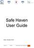 Safe Haven User Guide