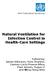 Natural Ventilation for Infection Control in Health-Care Settings