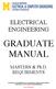 ELECTRICAL ENGINEERING GRADUATE MANUAL. MASTERS & Ph.D. REQUIRMENTS