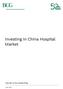 Investing in China Hospital Market
