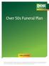 Over 50s Funeral Plan