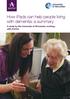 How ipads can help people living with dementia: a summary