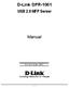 D-Link DPR-1061 USB 2.0 MFP Server. Manual. Rev. 05 (October, 2007)