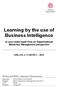 Learning by the use of Business Intelligence