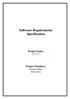 Software Requirements Specification