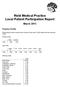Ifield Medical Practice Local Patient Participation Report