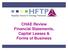 CHAE Review. Capital Leases & Forms of Business