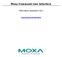 Moxa Command Line Interface
