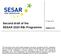 Second draft of the SESAR 2020 R&I Programme. Edition 0.21. 07 July 2014