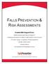 FALLS PREVENTION & RISK ASSESSMENTS