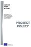 CANCON JOINT ACTION DEVELOPMENT OF A EUROPEAN GUIDE FOR QUALITY IMPROVEMENT IN COMPREHENSIVE CANCER CONTROL PROJECT POLICY