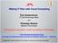 Making IT Rain with Cloud Computing. Tom Soderstrom IT Chief Technology Officer and. Khawaja Shams Missions Cloud Expert