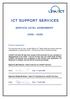 ICT SUPPORT SERVICES
