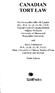 CANADIAN TORT LAW. K&fiSNekis