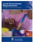 Local Government Requirements: A Handbook for CHILD CARE PROVIDERS