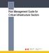 Risk Management Guide for Critical Infrastructure Sectors