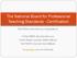 The National Board for Professional Teaching Standards - Certification