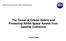 The Threat of Orbital Debris and Protecting NASA Space Assets from Satellite Collisions 28 April 2009