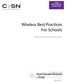 Wireless Best Practices For Schools