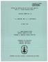 10DS AND APPLICATIONS OF TIME SERIES ANALYSIS PART II: LINEAR STOCHASTIC MODELS TECHNICAL REPORT NO. 12 T. W. ANDERSON AND N. D.