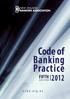 Code of Banking. Practice. Code of. Banking FIFTH. nzba.org.nz EDITION