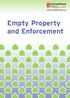 Empty Property and Enforcement