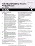 Individual Disability Income Product Guide