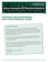 MAY 2006 CREATING AND MAINTAINING HIGH-PERFORMANCE TEAMS