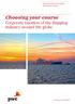 Choosing your course Corporate taxation of the shipping industry around the globe