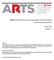 CHARTER: Best Practices for Services Implementation Using ARTS Standards (Cloud, Enterprise, and Devices) June 16, 2014 Release 0.