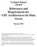 References and Requirements for CPE Architectures for Data Access