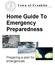 Home Guide To Emergency Preparedness