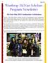 Winthrop McNair Scholars Program Newsletter
